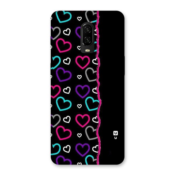 Empty Hearts Back Case for OnePlus 6T