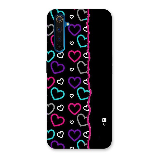 Empty Hearts Back Case for Realme 6 Pro