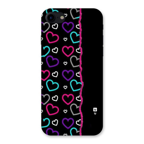 Empty Hearts Back Case for iPhone SE 2020