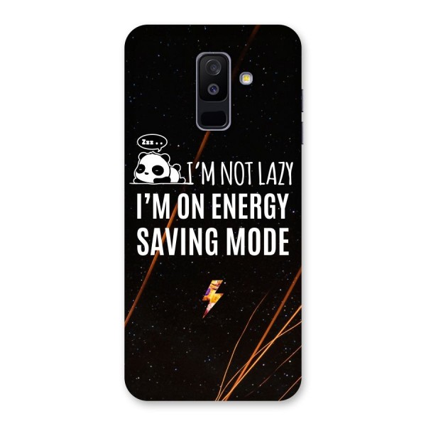 Energy Saving Mode Back Case for Galaxy A6 Plus