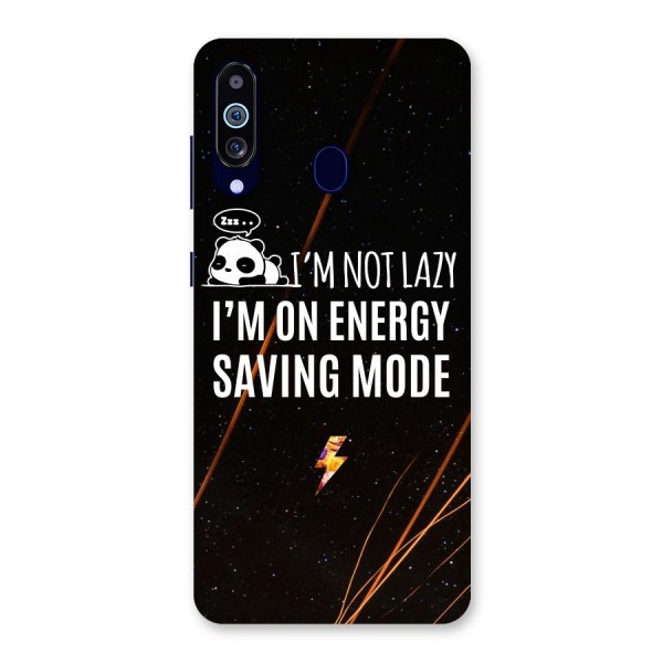 Energy Saving Mode Back Case for Galaxy A60