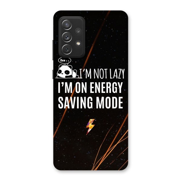 Energy Saving Mode Back Case for Galaxy A72