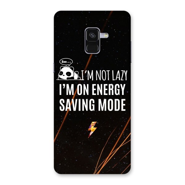 Energy Saving Mode Back Case for Galaxy A8 Plus