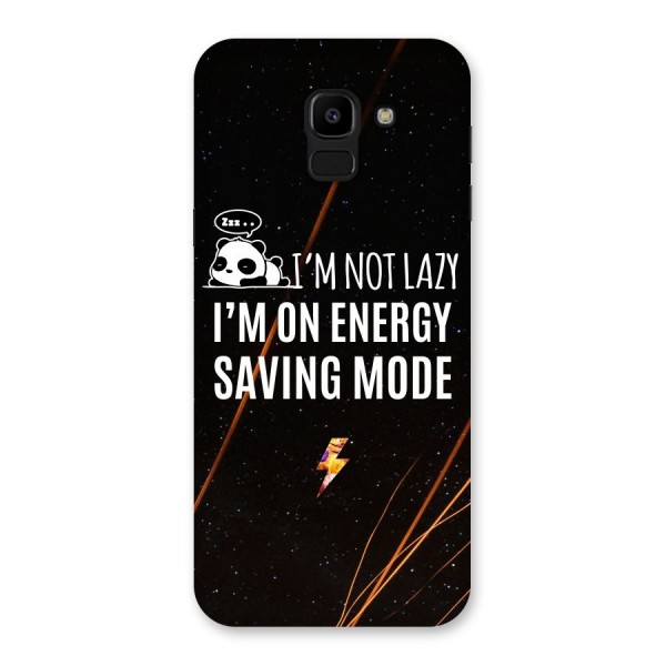 Energy Saving Mode Back Case for Galaxy J6