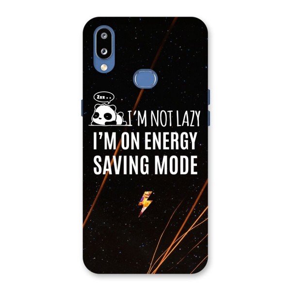 Energy Saving Mode Back Case for Galaxy M01s