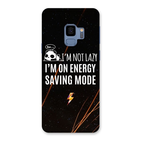 Energy Saving Mode Back Case for Galaxy S9