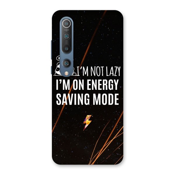 Energy Saving Mode Back Case for Mi 10