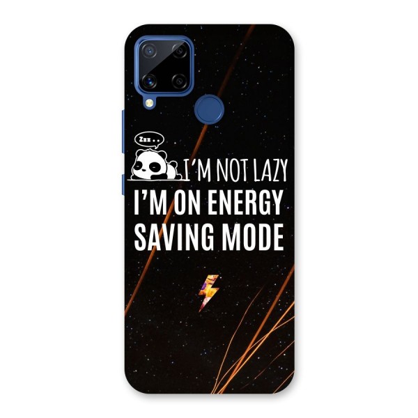 Energy Saving Mode Back Case for Realme C12