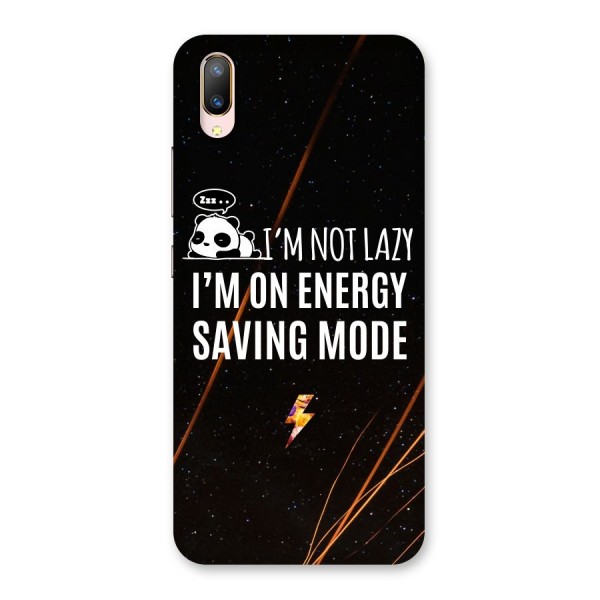 Energy Saving Mode Back Case for Vivo V11 Pro