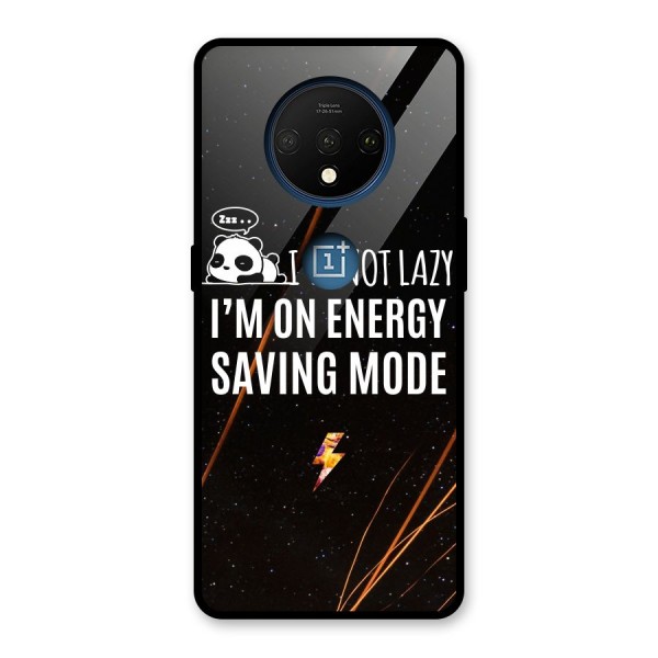 Energy Saving Mode Glass Back Case for OnePlus 7T