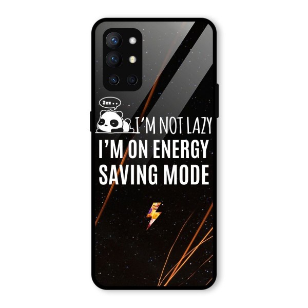 Energy Saving Mode Glass Back Case for OnePlus 9R