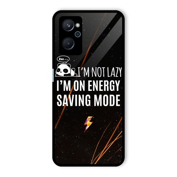 Energy Saving Mode Glass Back Case for Realme 9i