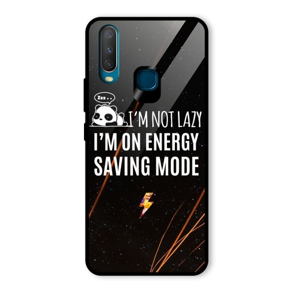 Energy Saving Mode Glass Back Case for Vivo Y12