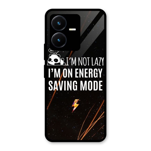 Energy Saving Mode Glass Back Case for Vivo Y22