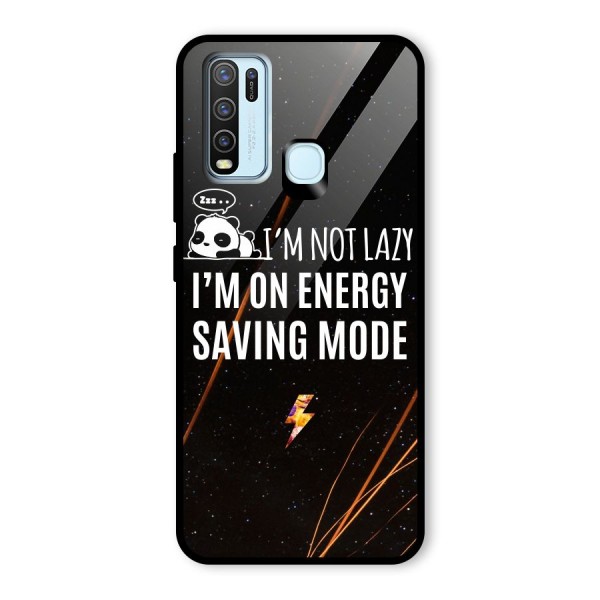 Energy Saving Mode Glass Back Case for Vivo Y30