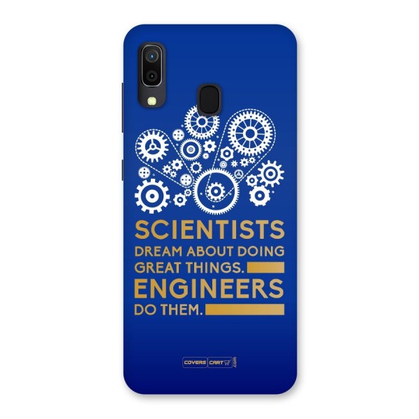 Engineer Back Case for Galaxy A20