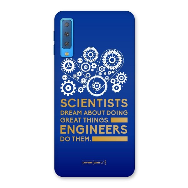 Engineer Back Case for Galaxy A7 (2018)