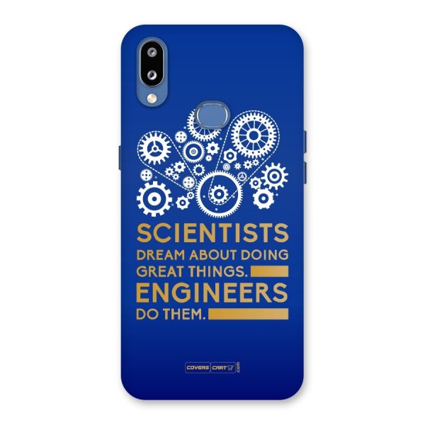 Engineer Back Case for Galaxy M01s