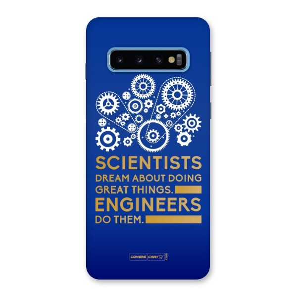 Engineer Back Case for Galaxy S10