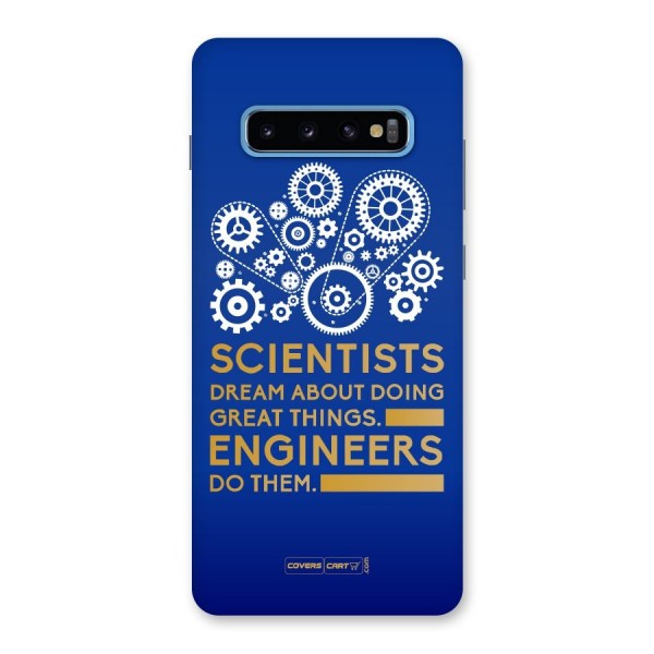 Engineer Back Case for Galaxy S10 Plus