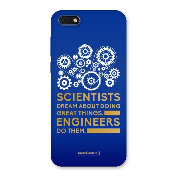 Engineer Back Case for Honor 7s