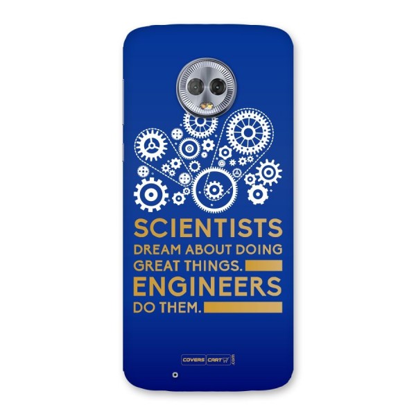 Engineer Back Case for Moto G6