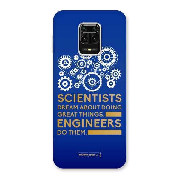 Engineer Back Case for Poco M2 Pro