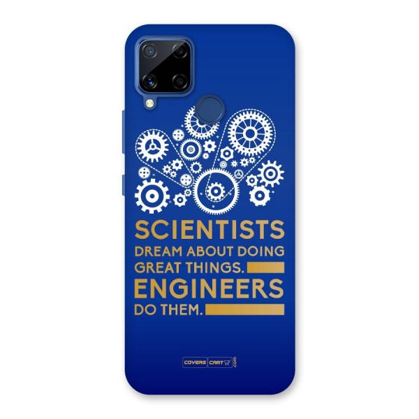 Engineer Back Case for Realme C12