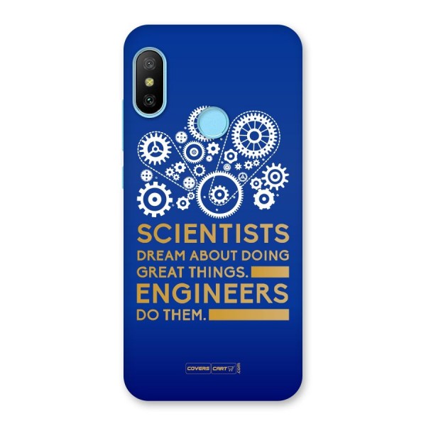 Engineer Back Case for Redmi 6 Pro