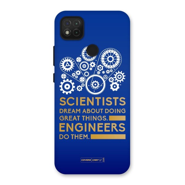 Engineer Back Case for Redmi 9C