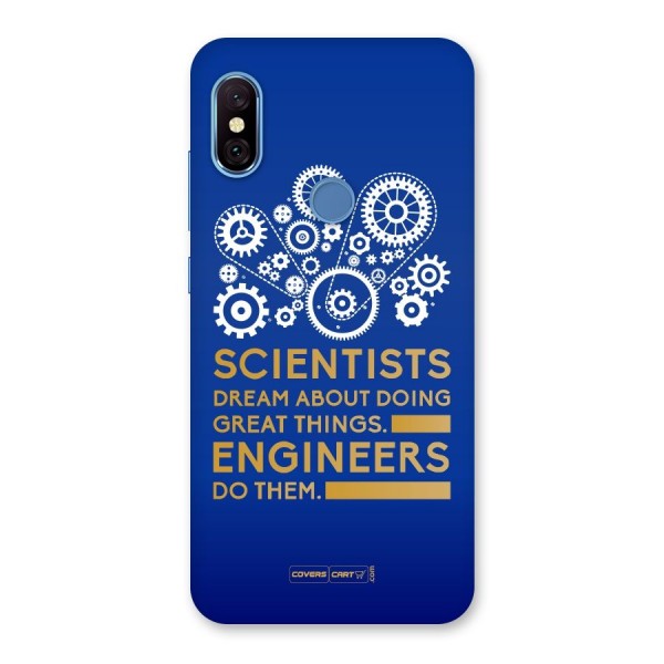 Engineer Back Case for Redmi Note 6 Pro