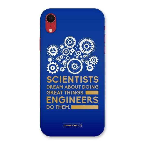 Engineer Back Case for iPhone XR