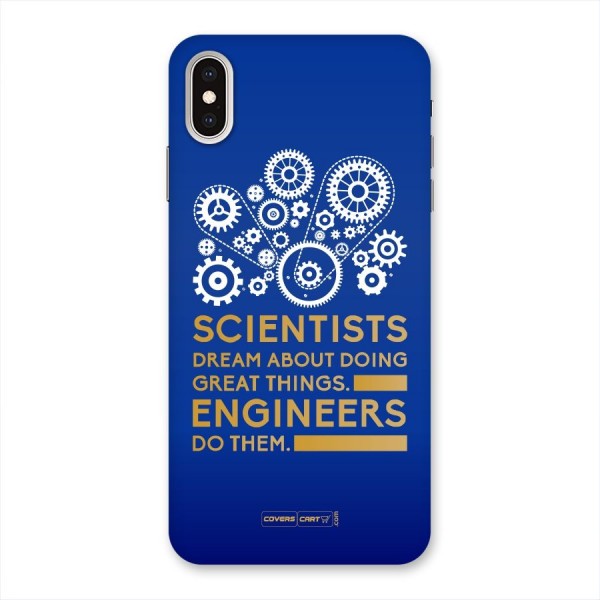 Engineer Back Case for iPhone XS Max