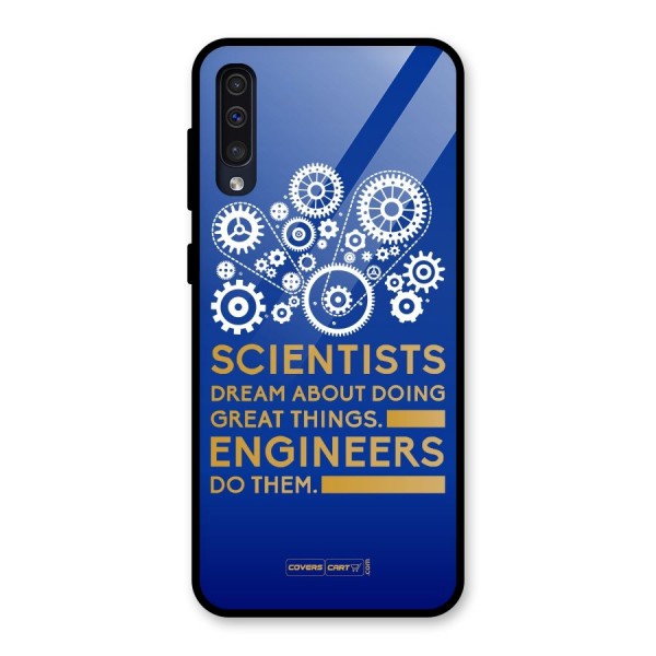 Engineer Glass Back Case for Galaxy A50s