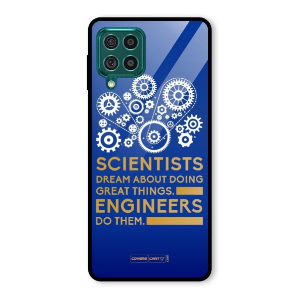 Engineer Glass Back Case for Galaxy F62