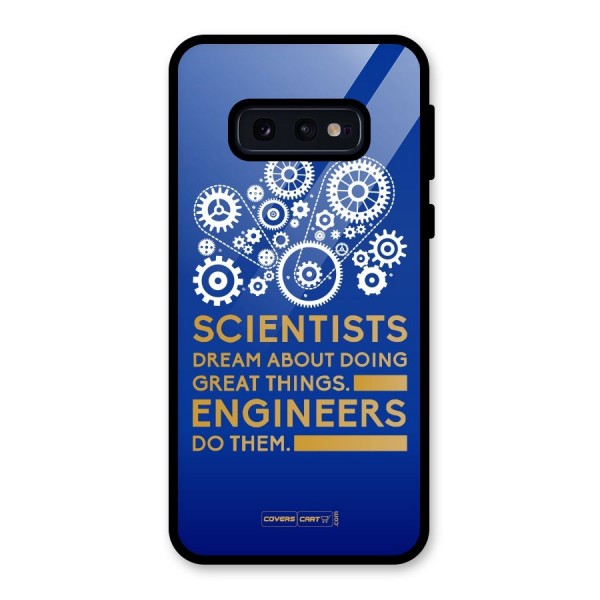 Engineer Glass Back Case for Galaxy S10e