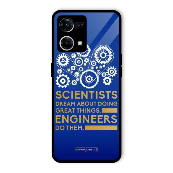 Engineer Glass Back Case for Oppo F21 Pro 4G