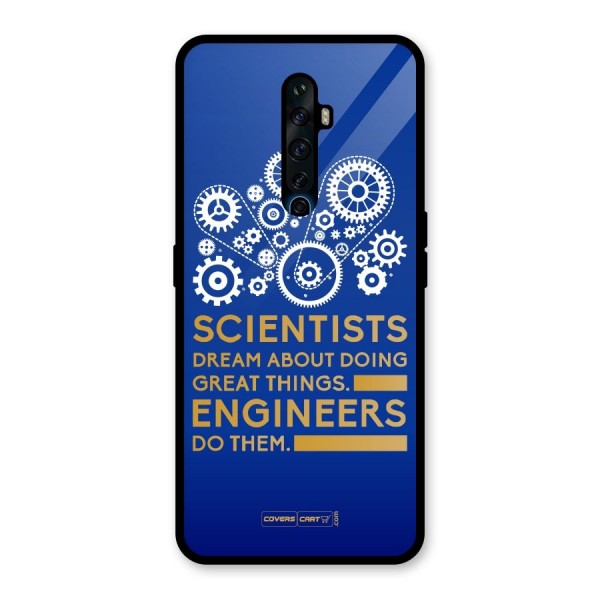 Engineer Glass Back Case for Oppo Reno2 Z