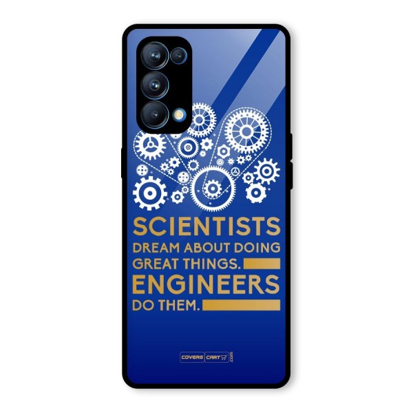 Engineer Glass Back Case for Oppo Reno5 Pro 5G