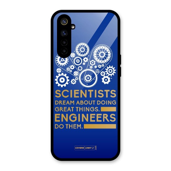 Engineer Glass Back Case for Realme 6