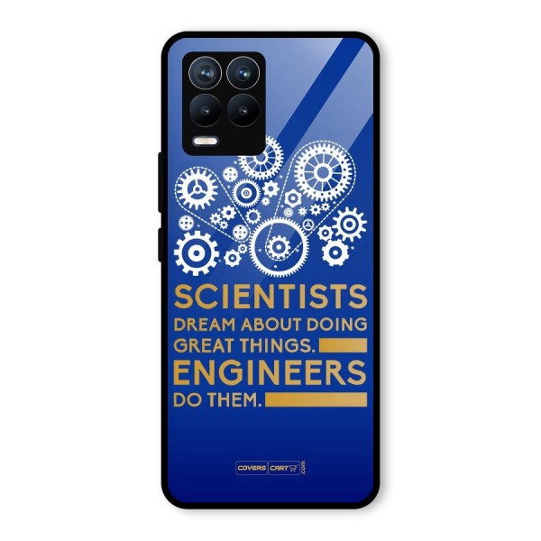 Engineer Glass Back Case for Realme 8 Pro