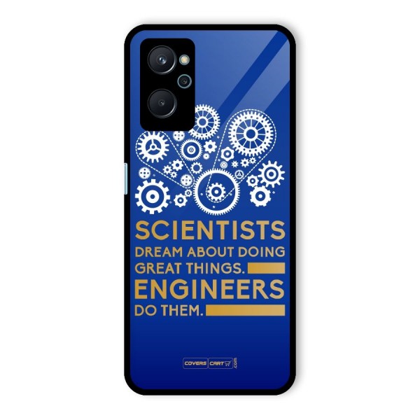 Engineer Glass Back Case for Realme 9i