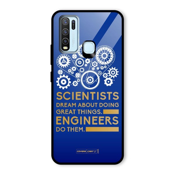 Engineer Glass Back Case for Vivo Y30