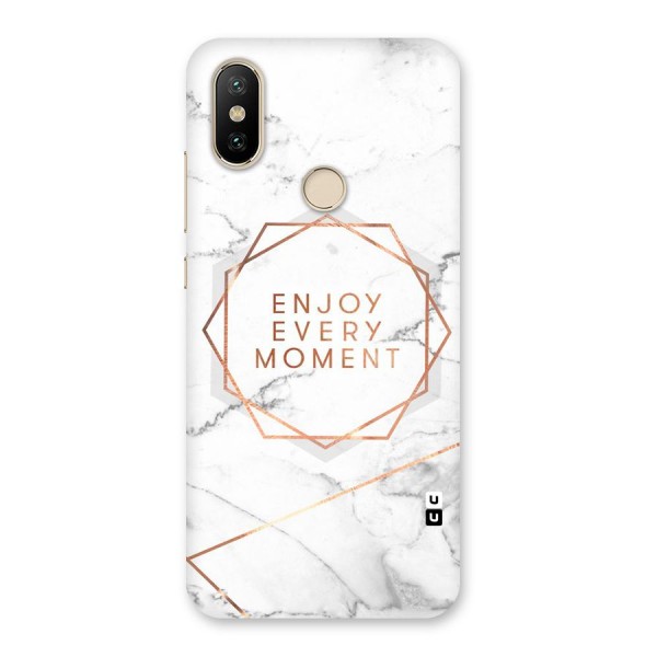 Enjoy Every Moment Back Case for Mi A2