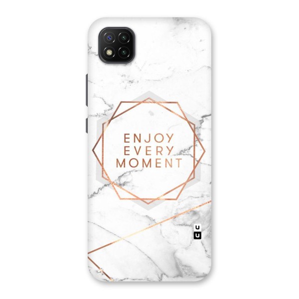 Enjoy Every Moment Back Case for Poco C3