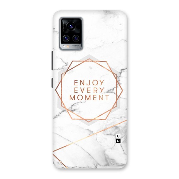 Enjoy Every Moment Back Case for Vivo V20 Pro