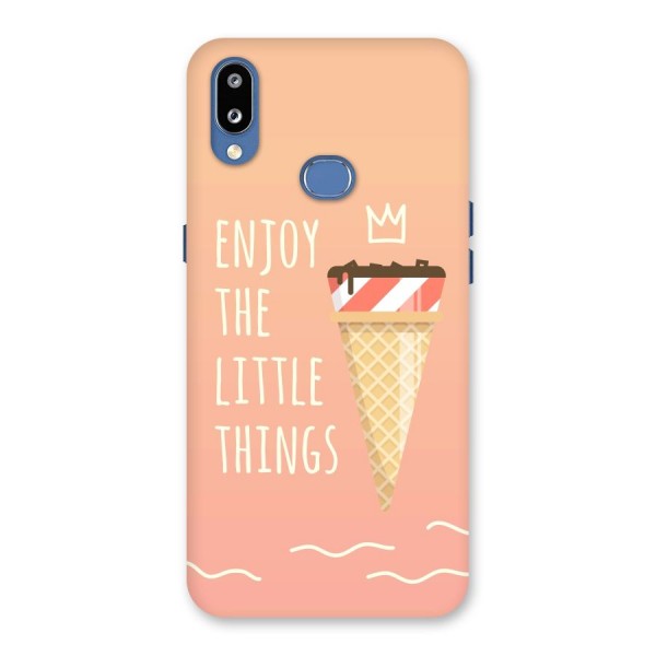 Enjoy the Little Things Back Case for Galaxy M01s