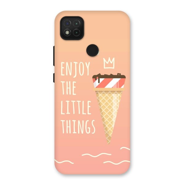 Enjoy the Little Things Back Case for Redmi 9C