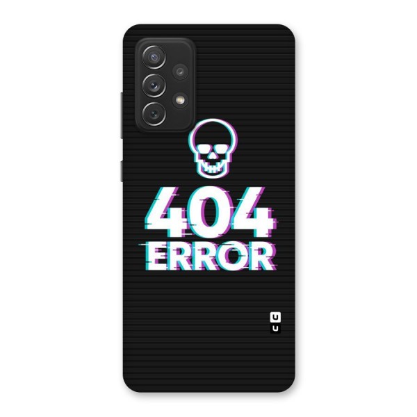 Error 404 Skull Back Case for Galaxy A72