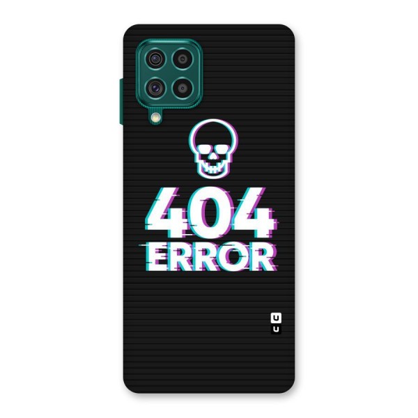 Error 404 Skull Back Case for Galaxy F62